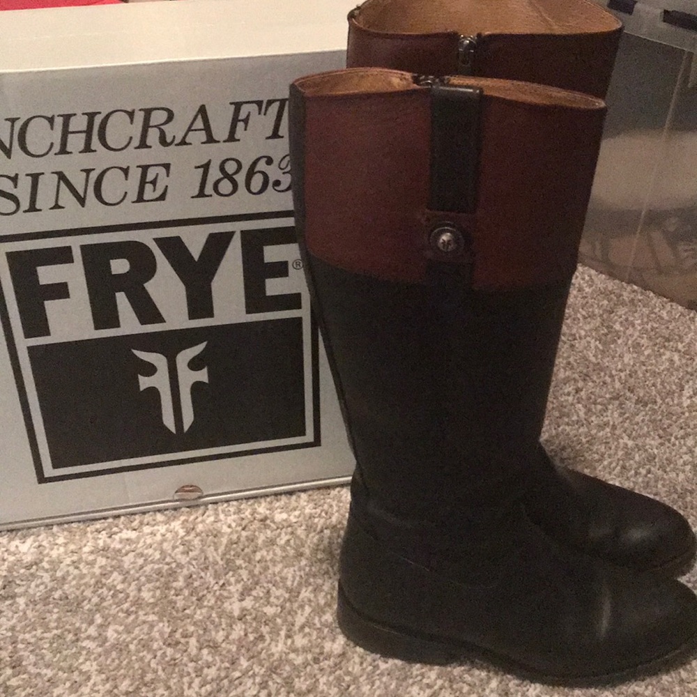Frye Jayden Button Tall Boot, Size 8 - image 1